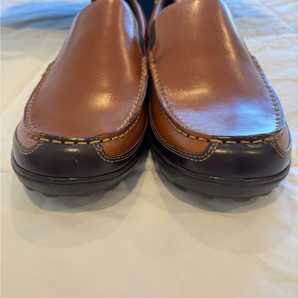 Men's Brown Leather Loafers